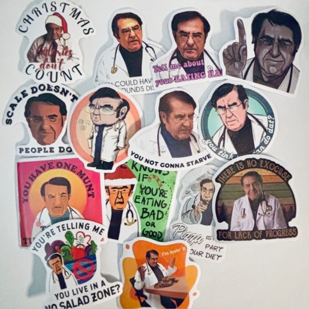 14 Dr Now Stickers, NWT, No Repeats